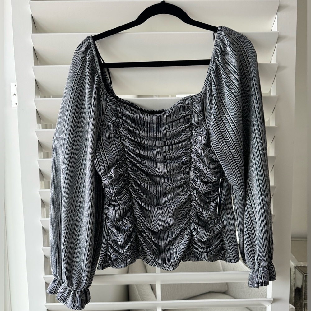 NWT ALICE BLUE BLOUSE